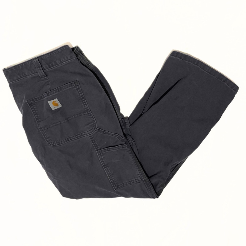 Carhartt Gray Original Fit Utility Pants - Women’s 12 Short